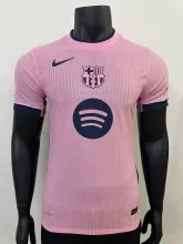 24/25 Barcelona Special Edition Pink PLayer 1:1 Quality Soccer Jersey