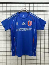 25/26 Universidad De Chile Home Fans 1:1 Quality Soccer Jersey