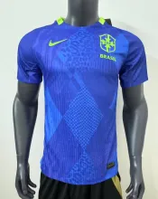 25/26  Brazil Away  Player  1:1 Quality Soccer Jersey