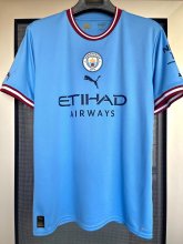 22/23 Manchester City Home Fans Version 1:1 Quality Soccer Jersey
