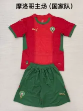 24/25  Monaco Home Kids Kits 1:1 Quality Soccer Jersey