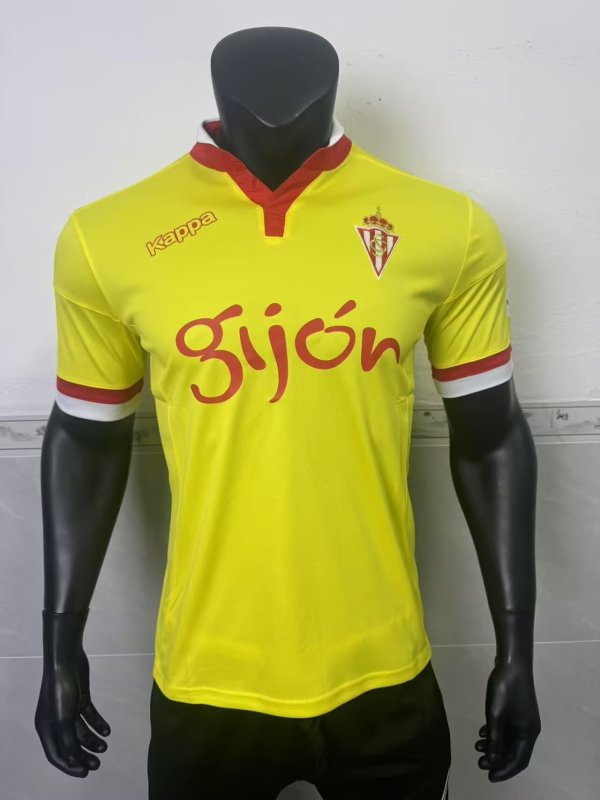 15/16 Sporting de Gijon Away  Fans Retro  1:1 Quality Soccer Jersey