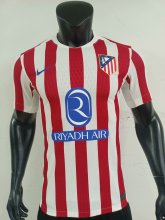 25/26 Atletico Madrid  Home Player  1:1  Quality Soccer Jersey