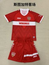 24/25 Stuttgart Away Kids 1:1 Quality Soccer Jersey