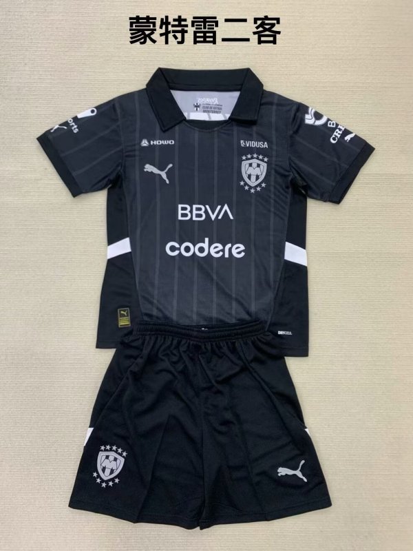 24/25 Monterrey Third Kids 1:1 Quality Soccer Jersey