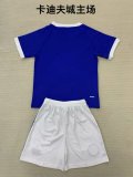24/25 Cardiff City Home  Kids Kits 1:1 Quality Soccer Jersey
