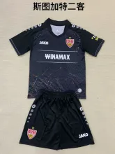24/25 Stuttgart Third Kids 1:1 Quality Soccer Jersey