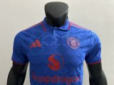 25/26 Manchester United Special Edition Blue Player 1:1 Quality Soccer Jersey