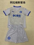 24/25 Deportivo Alavés  Away Kids Kits 1:1 Quality  Soccer Jersey