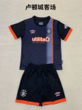 24/25 Luton Town  Away Kids Kits 1:1 Quality Soccer Jersey