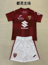 24/25 Torino Home Kids 1:1 Quality Soccer Jersey