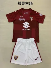 24/25 Torino Home Kids 1:1 Quality Soccer Jersey