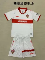 24/25 Stuttgart  Home  Kids 1:1 Quality Soccer Jersey