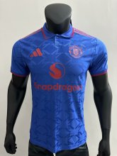 25/26 Manchester United Special Edition Blue Player 1:1 Quality Soccer Jersey