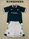 24/25 Bolton Wanderers Away Kids  Kits 1:1 Quality Soccer Jersey