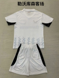 24/25 Bayer Leverkusen Away Kids 1:1 Soccer Jersey