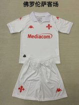 24/25 Fiorentina  Away Kids 1:1 Quality Soccer Jersey