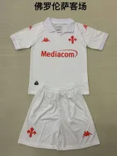 24/25 Fiorentina  Away Kids 1:1 Quality Soccer Jersey