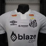 24/25 Santos Home  Player（广告版 ）1:1 Quality Soccer Jersey