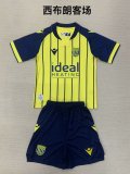 24/25 West Bromwich Albion  Away Kids  Kits 1:1 Quality Soccer Jersey