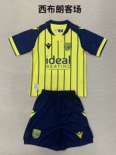 24/25 West Bromwich Albion  Away Kids  Kits 1:1 Quality Soccer Jersey