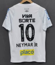 24/25 NEYMAR JR#10 Santos Home Full Sponsor Fans 1:1 Quality Soccer Jersey