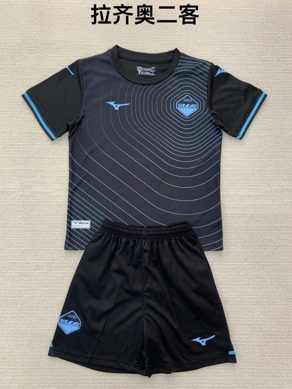 24/25  Lazio Third Kids 1:1 Quality Soccer Jersey