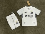 25/26  Santos  Home Kids Kits 1:1   Quality Soccer Jersey