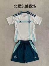 24/25  Northern Ireland Away Kids Kits 1:1 Quality Soccer Jersey