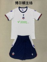 24/25 Bolton Wanderers Home Kids  Kits 1:1 Quality Soccer Jersey