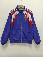 90/91 France Home Double Sided  Windbreaker