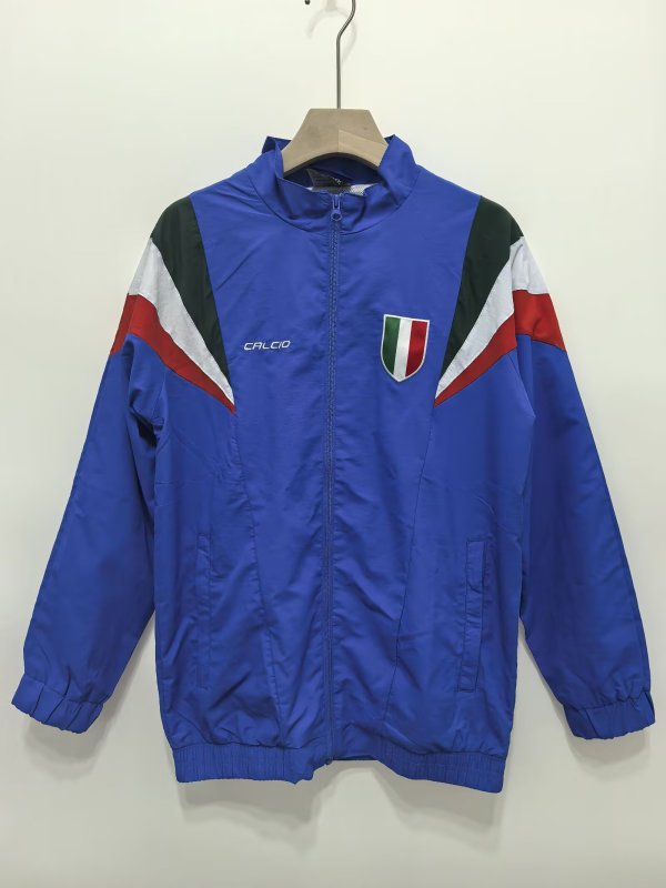 24/25 Italy Blue  Windbreaker