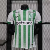 25/26  Atletico Nacional Medellin Home player 1:1 Quality Soccer Jersey