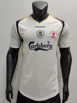 2000-2001 Liverpool Away Fans 1:1 Quality Retro Soccer Jersey