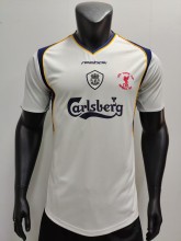 2000-2001 Liverpool Away Fans 1:1 Quality Retro Soccer Jersey