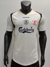2000-2001 Liverpool Away Fans 1:1 Quality Retro Soccer Jersey