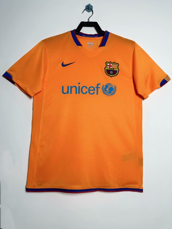 2007/2008 Barcelona Third Fans Retro 1:1 Quality  Soccer Jersey