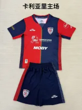 24/25 Cagliari Home Kids 1:1 Quality Soccer Jersey