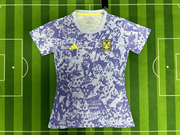 25/26 Tiger Training Clothes Women  Fans 1:1 Quality Soccer Jersey