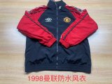 1998  Manchester United Waterproof Retro Windbreaker