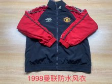 1998  Manchester United Waterproof Retro Windbreaker