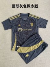 24/25 Manchester United Special Edition Kids Kits 1:1 Quality Soccer Jersey