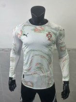 25/26 Portugal  Away Long Sleeves Player 1:1 Quality Soccer Jersey