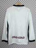 1997/1998 Colo Colo Home Fans Long Sleeve Retro 1:1 Quality Soccer Jersey