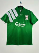 1992/1993 Liverpool  Away Fans Retro 1:1 Quality  Soccer Jersey