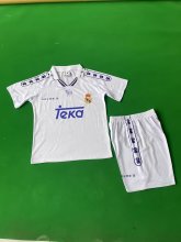 1994/1996 Real Madrid  Home Kids  Retro 1:1 Quality  Soccer Jersey