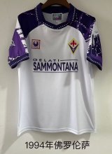 1994  Fiorentina Away  Fans 1:1 Quality Retro Soccer Jersey
