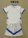 24/25 Marseille Home Kids Kits 1:1 Quality Soccer Jersey