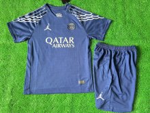 25/26 PSG  Paris Third Kids Kits 1:1  Quality Soccer Jersey