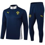 25/26 Portugal Training Blue With White 1:1 Quality Training Jersey